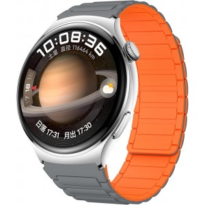 Silicone Magnetic Strap Compatible with Huawei Watch GT 5 Pro 46mm