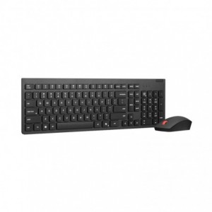 Lenovo Essential Wireless Combo Keyboard &amp; Mouse Gen2 Black Reliable 2.4GHz wireless connection with Multiple Pairing Protocol be Eco-Friendly with 65% Post-Consumer recycled plastic for both Keyb