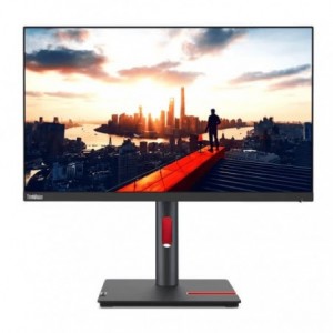 Lenovo ThinkVision P24h-30 23.8" Monitor 3 Year Carry In Warranty- 1920x1200- Anti-glare- Modular Camera Support- Tilt- Swivel- Pivot- Height Adjust Stand- Supports VESA mount 100 x 100 mm
