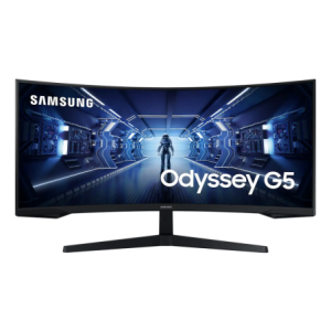 Samsung Odyssey G55T 34" UWQHD 165Hz Curved Gaming Monitor