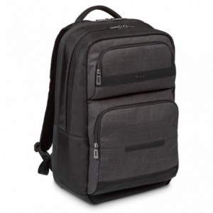 Targus - CitySmart 12.5 -  16 " Advanced Laptop Backpack - Black/Grey (This Bag is MultiFit - Meaning it can fit Laptop from 12"/13"/14" and 15") (Can accommodate laptops up to 16") (Limited Lifetime