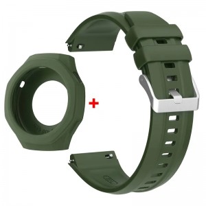 Silicone Strap &amp; Protective Case Compatible with Huawei Watch GT5 Pro 46mm