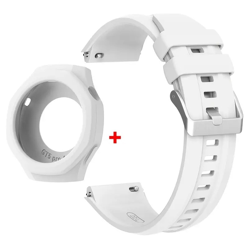 Silicone Strap & Protective Case Compatible with Huawei Watch