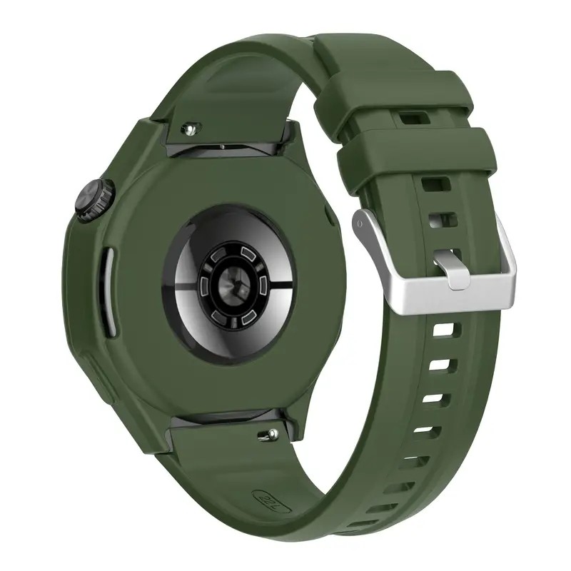 ラウンド用品・アクセサリー HUAWEI WATCH GT 5 Pro Silicone Strap & Protective Case Compatible with Huawei Watch