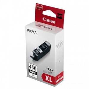 Canon Original PGI-450XL Black Ink Tank 600 Page Yield