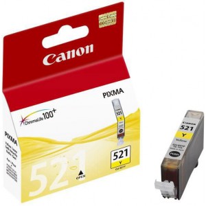 Canon CLI-521Y Yellow Single Ink Cartridge