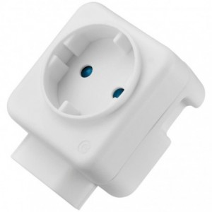 Ellies 2 Way  Adaptor With Schuko