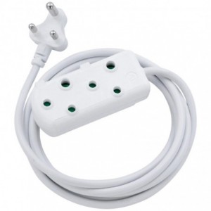 Ellies Side by Side Heavy Duty Extension Lead-20M-WT