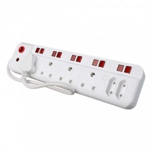 Multiplug Switched (4X16A/ 2X5A) Illumin