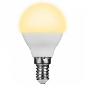 Ellies 5W G45 RESIDENTIAL Golfball Stick bulb E14 WW
