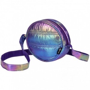 Quest Puffer Cross Body Bag Purple