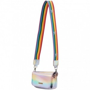 Quest Rainbow Cross Body Bag Silver