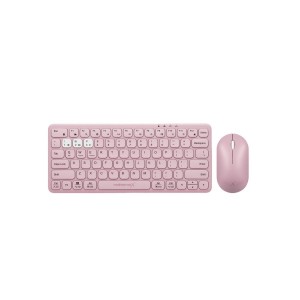 VolkanoX Blaze Bluetooth Wireless Keyboard and Mouse Combo - Rose
