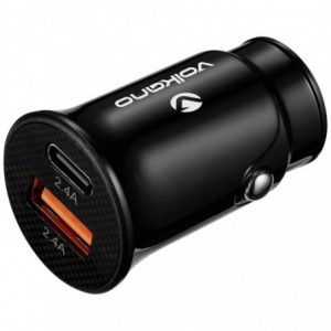 Volkano On-The-Go Dual USB Car Charger 12 Watt