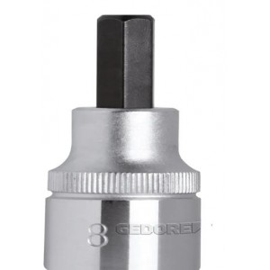 Gedore Red Screwdr Bit Socket 1/2 14MM R62551410