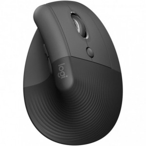 Logitech Lift Vertical Ergonomic Mouse - Graphite