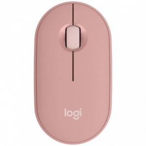 Logitech® Pebble Mouse 2 M350s  - TONAL ROSE - BT - DONGLELESS