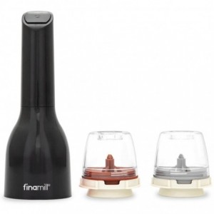 FINAMILL BATTERY operated grinder - Midnight Black
