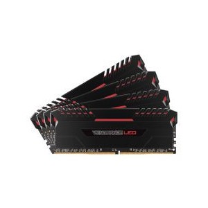 Corsair  ME-CD4830G15QR  VenGeance Led ( Red Led ) 32GB (4X8GB)  DDR4 3000MHz Memory Kit