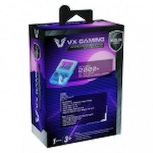 VX Gaming Nostalgia Series Handheld Retro Game Station with 4GB Micro SD - Blue