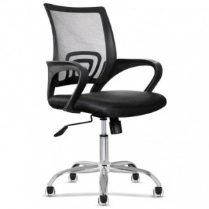 Swift Mid Back Chair - Black