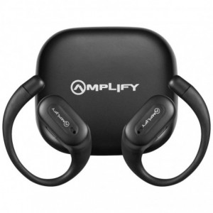 Amplify Move Series Air Conduction TWS Earphones with Charging Case - Black