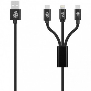 Pro Bass On The Go 3-in-1 Charging Cable