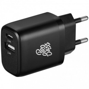 Pro Bass On The Go Dual USB Wall Adapter