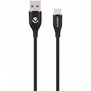 Volkano Flexi Series USB to Micro USB 1.5M 18W - Black