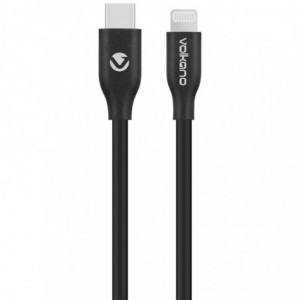 Volkano Flexi Series Type-C to MFI Lightning 2.5M 27W -Black