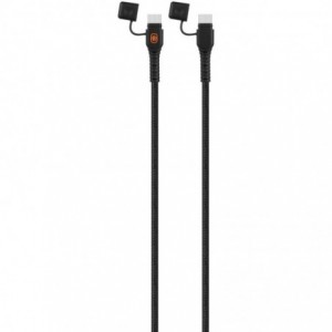 Rugged by Volkano Water- and Dust-Proof Type-C to Type-C Cable - 1.2m