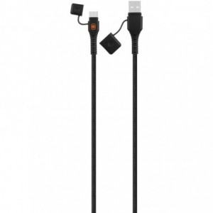 Rugged by Volkano Water- and Dust-Proof USB to Type-C Cable - 1.2m