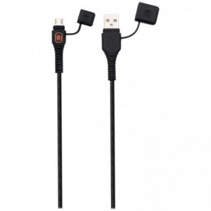 Rugged by Volkano Water- and Dust-Proof USB to Micro-USB Cable - 1.2m