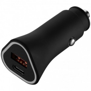 Rugged by Volkano Dual USB Car Charger with QC3.0 and PD