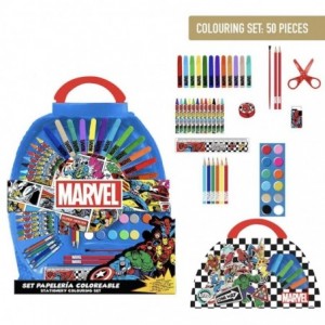 Colouring Stationery Set 50 Pieces Avengers