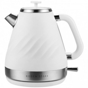 Boden Stark 1.7L Stainless Steel Kettle White