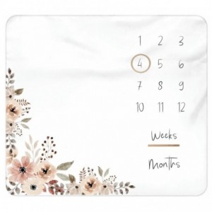 Baby Milestone Blanket - Bloom