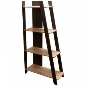 Everfurn Swiss Large Bookshelf - Two Tone