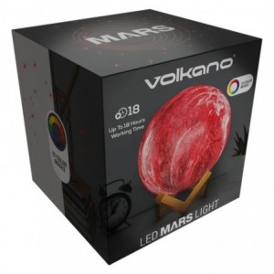 Volkano Galactic Series Mars Light