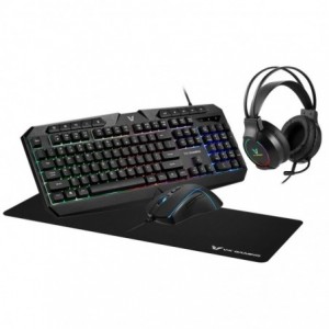 VX Gaming Heracles series 4-in-1 Combo KB- Mouse- Mousepad- Headset