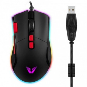 VX Gaming Morpheus Series Wired RGB Mouse with Braided Cable
