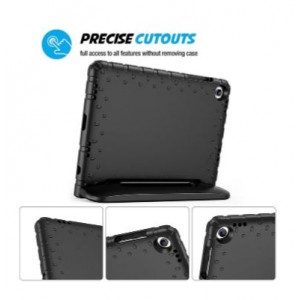 Tuff-Luv Rugged Casse with Stand Comaptible with the Samsung A9+ 11" - Model X216 - Black (5056560419344)