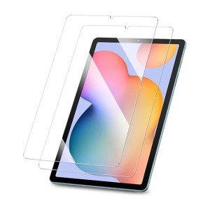 Tuff-Luv - 2.5D Tempered Glass Screen Protector - Compatible with the Samsung Tab S6 Lite (Model: P625) - Clear (5056560419450)