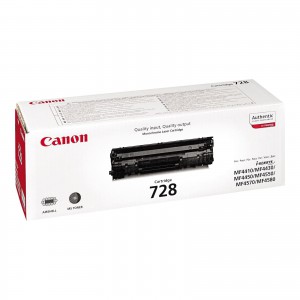 Canon 3500B002AA 728 Black  Toner Cartridge