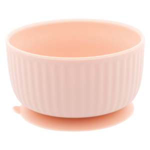 Silicone Suction Bowl - Rose