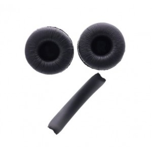 Tuff-Luv - Replacement Earpads and Headband Cushion Compatible with JBL Tune 500 510 520 560 590 Headphones - Black