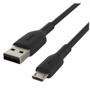Belkin - BoostCharge USB-A to Micro-USB Cable - 1 Meter - Black (745883788293)