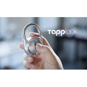 Tapplock One Smart Fingerpring Padlock - Silver