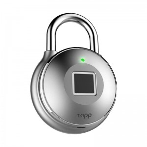 Tapplock One Smart Fingerpring Padlock - Silver