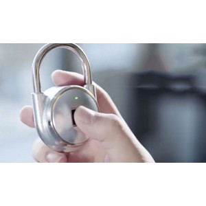 Tapplock One Smart Fingerpring Padlock - Silver